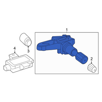 Mercedes-Benz OE - Tire Pressure Monitoring System (TPMS) Sensor