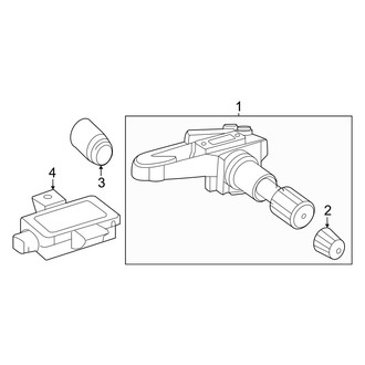 Mercedes-Benz OE - Electrical - Tire Pressure Monitor Components