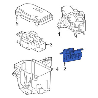 Mercedes-Benz OE - Front Fuse Box