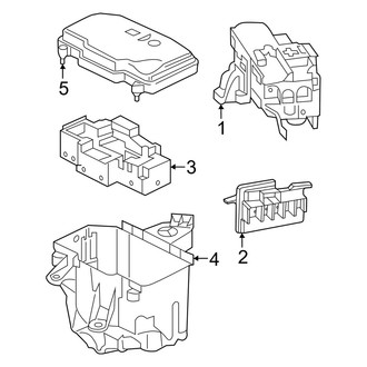 Mercedes-Benz OE - Electrical - Fuse & Relay (Engine Compartment)