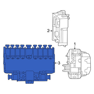 Mercedes-Benz OE - Front Center Fuse and Relay Center
