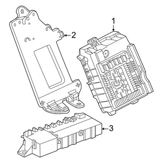 Mercedes-Benz OE - Electrical - Fuse & Relay (Trunk)