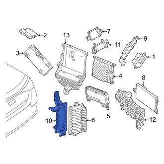 Mercedes-Benz OE - Parking Aid System Control Module Bracket