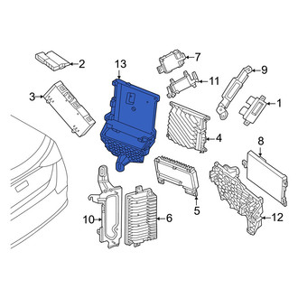 Mercedes-Benz OE - Radio Antenna Module Bracket