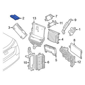 Mercedes-Benz OE - Rear Mobile Phone Control Module