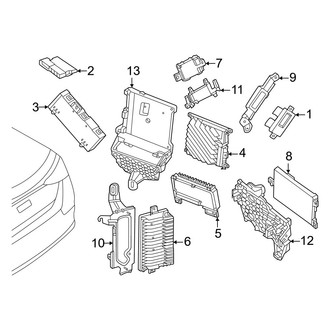 Mercedes-Benz OE - Electrical - Control Units (Trunk)