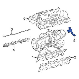 Mercedes-Benz OE - Turbocharger Bracket