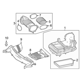 Mercedes-Benz OE - Engine - Air Intake (3.0L)