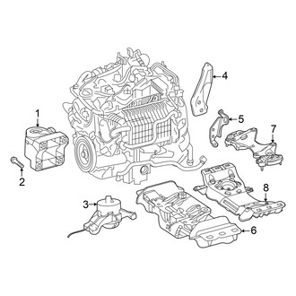 Mercedes-Benz OE - Engine & Transmission Mounting