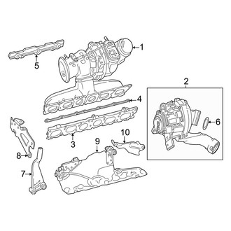 Mercedes-Benz OE - Engine - Turbocharger & Components (Turbocharger & Components), (3.0L)
