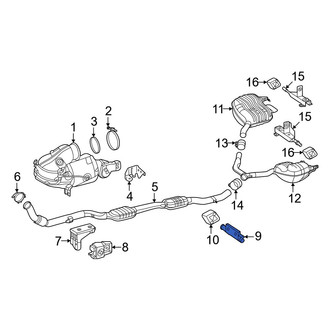 Mercedes-Benz OE - Front Exhaust System Hanger