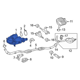 Mercedes-Benz OE - Catalytic Converter