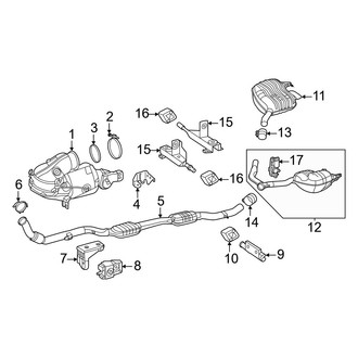 Mercedes-Benz OE - Exhaust System - Exhaust Components