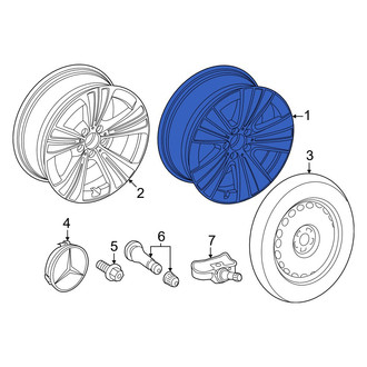 Mercedes-Benz OE - Wheel