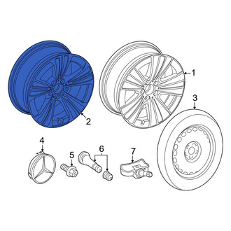 Mercedes-Benz OE - Wheel