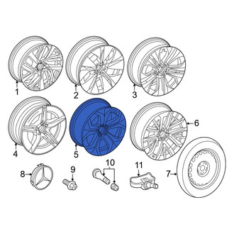 Mercedes-Benz OE - Wheel
