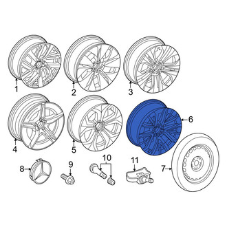 Mercedes-Benz OE - Wheel
