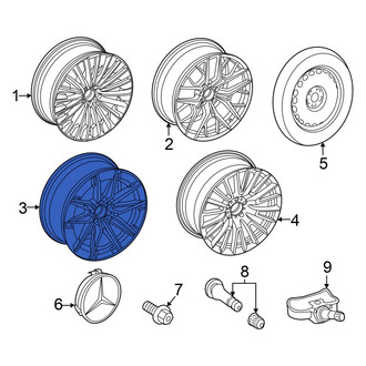 Mercedes-Benz OE - Wheel