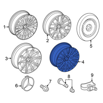 Mercedes-Benz OE - Wheel