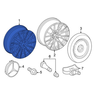 Mercedes-Benz OE - Wheel