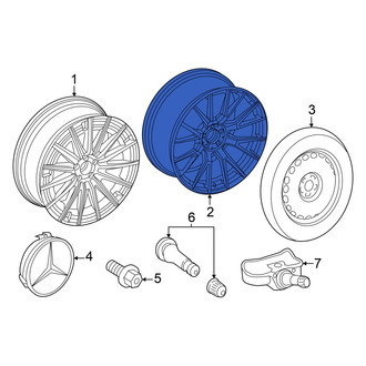 Mercedes-Benz OE - Wheel