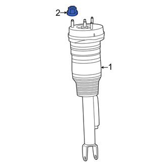 Mercedes-Benz OE - Suspension Strut Mount Nut