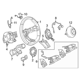 Mercedes-Benz OE - Steering Wheel & Trim (AMG Performance Wheel)