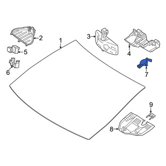 Mercedes-Benz OE - Front Ambient Light Sensor