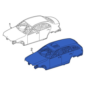 Mercedes-Benz OE - Vehicle Body Shell