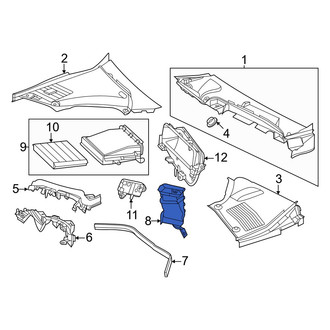 Mercedes-Benz OE - Front Left Cowl Panel Drain Hose