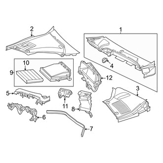 Mercedes-Benz OE - Cowl (Cowl Grille & Components)