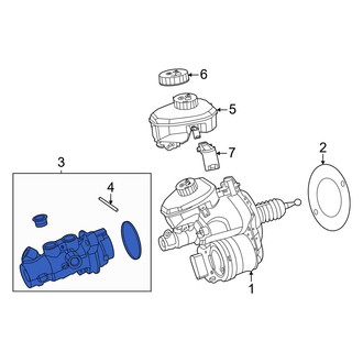 Mercedes-Benz OE - Brake Master Cylinder