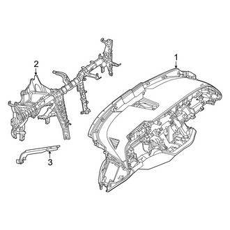 Mercedes-Benz OE - Instrument Panel