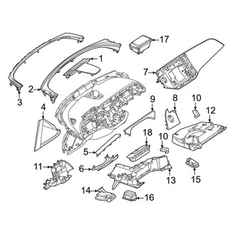 Mercedes-Benz OE - Instrument Panel Components