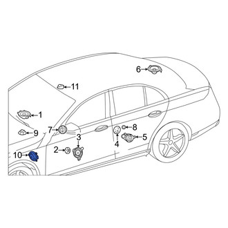 Mercedes-Benz OE - Front Left Speaker