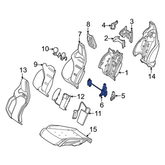 Mercedes-Benz OE - Front Seat Motor