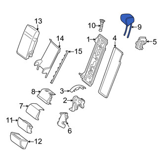 Mercedes-Benz OE - Rear Center Headrest