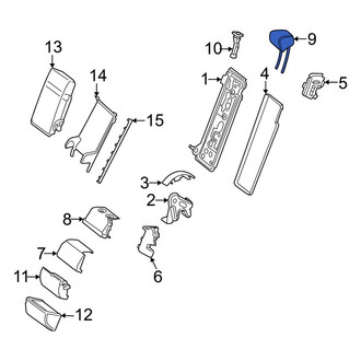 Mercedes-Benz OE - Rear Center Headrest
