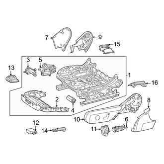 Mercedes-Benz OE - Seats & Tracks - Tracks & Components