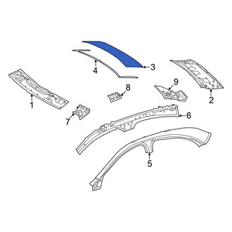 Mercedes-Benz OE - Roof Panel