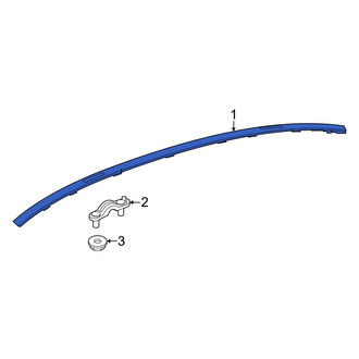 Mercedes-Benz OE - Left Roof Molding