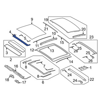 Mercedes-Benz OE - Sunroof Reinforcement