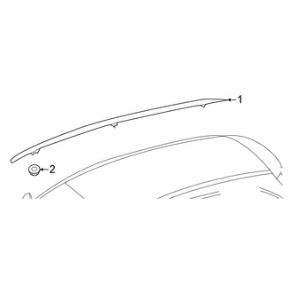 Mercedes-Benz OE - Roof - Exterior Trim