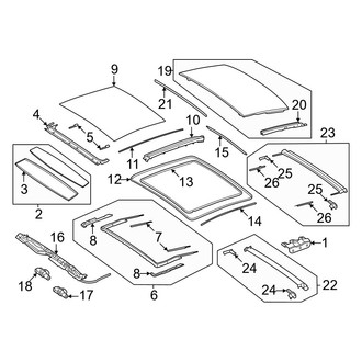 Mercedes-Benz OE - Roof - Sunroof