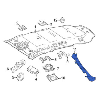 Mercedes-Benz OE - Roof Opening Trim