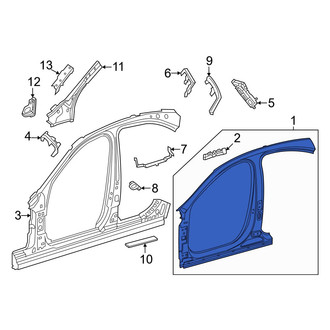Mercedes-Benz OE - Left Outer Uniside