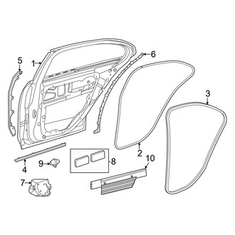 Mercedes-Benz OE - Rear Door - Door & Components (Wagon)