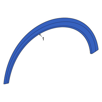 Mercedes-Benz OE - Rear Left Fender Flare