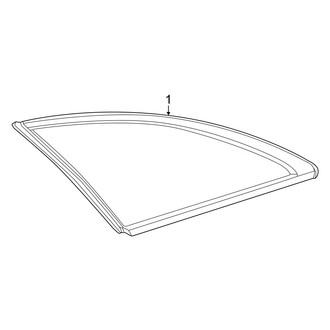 Mercedes-Benz OE - Quarter Panel - Glass