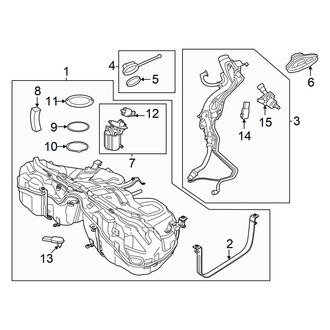 Mercedes-Benz OE - Fuel System Components